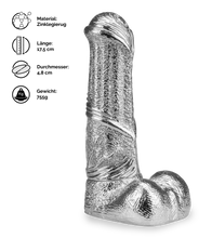 Laden Sie das Bild in den Galerie-Viewer, Realistischer Metall-Pferdedildo Sauron