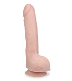 Realistischer Saugnapf-Dildo mit Hoden 19,5 cm