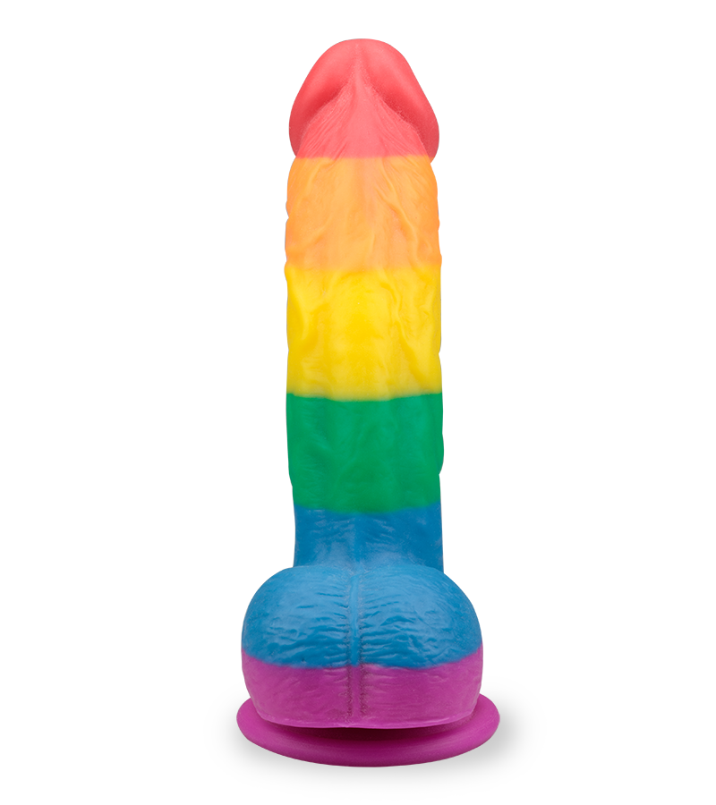 Realistischer Saugnapf-Dildo Pride