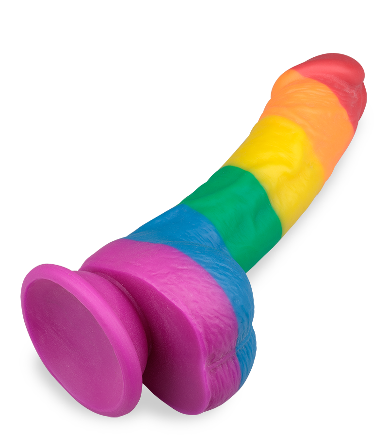 Realistischer Saugnapf-Dildo Pride
