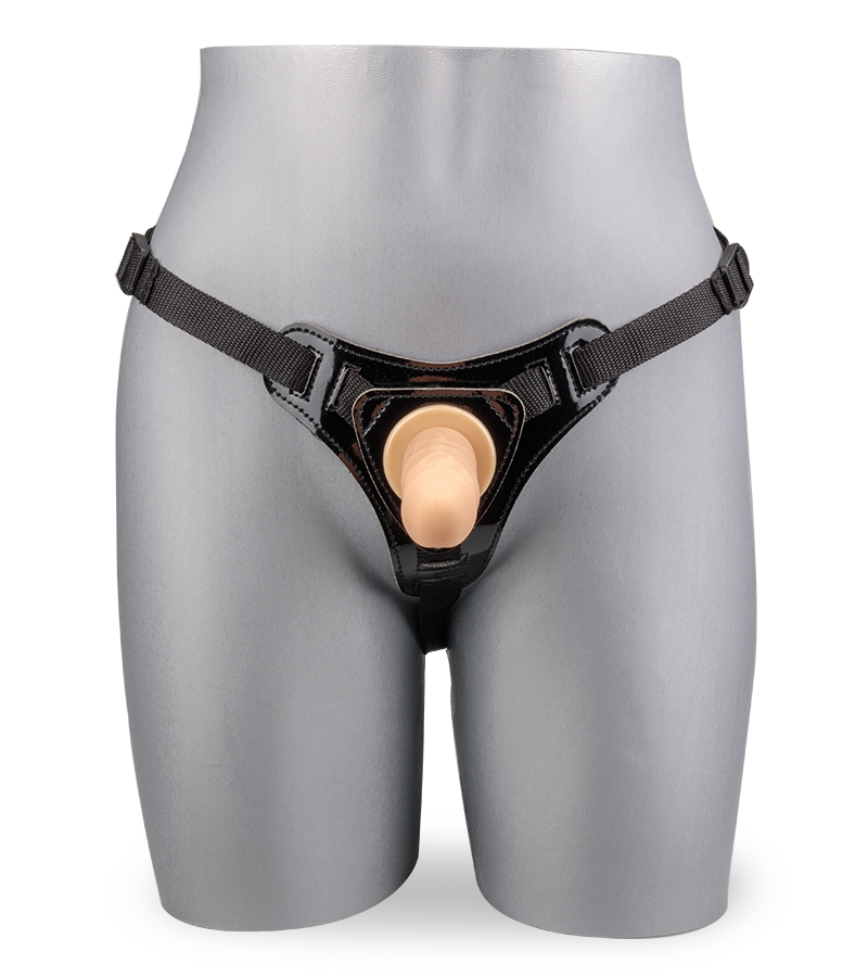 Realistischer Strap-On-Dildo