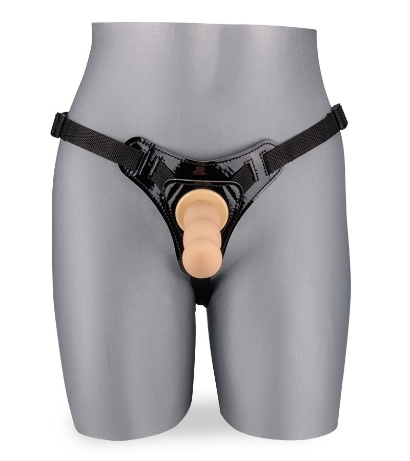 Realistischer Umschnalldildo
