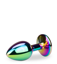 Laden Sie das Bild in den Galerie-Viewer, Regenbogenfarbener Rosebud-Analschmuck