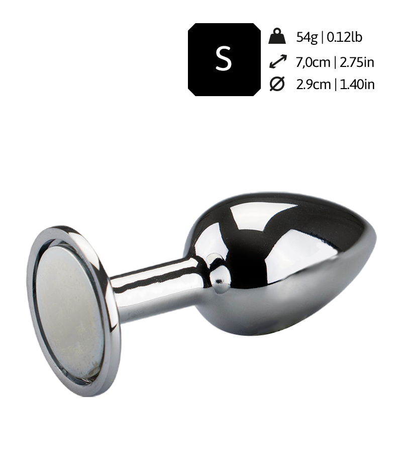 Rosebud-Plug im Doppelpack mit Magnet-Fuchsschwanz