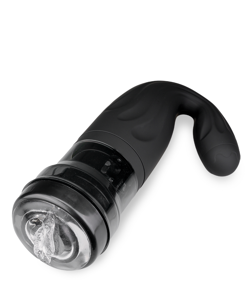 Rotationsmasturbator mit Stoßbewegung und 2 Stufen