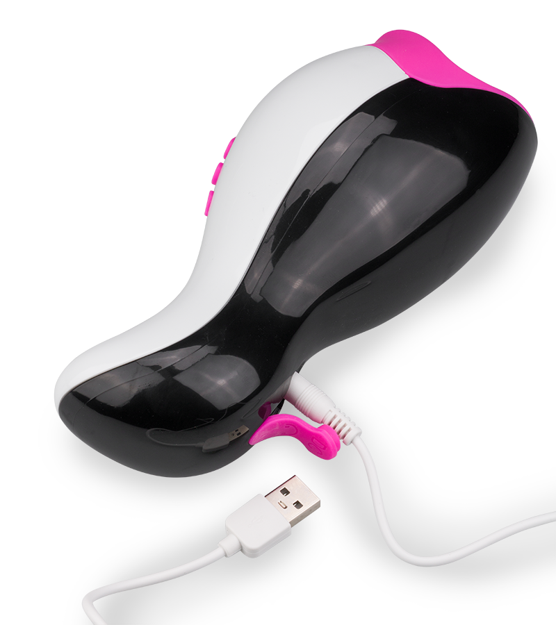 Saug-Masturbator mit Vibration