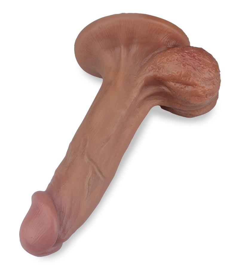Saugnapf-Dildo aus Silikon Truestyle Gary 19 cm
