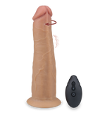 Saugnapf-Dildo mit Vibration und Rotation Jim 20 cm