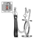 Schamlippenspreizer aus Edelstahl mit Leine