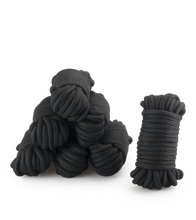 Laden Sie das Bild in den Galerie-Viewer, Schwarzes Bondageseil, 10 m