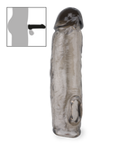 Schwarzes gerilltes Penissleeve Zeus