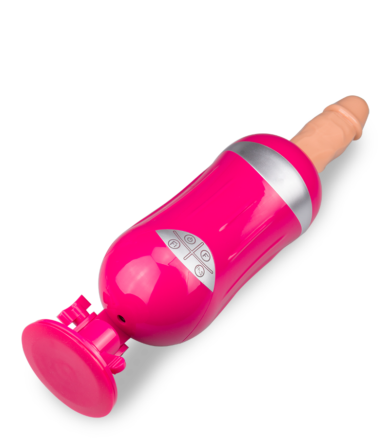 Sexmaschine mit Naturdildo Extreme