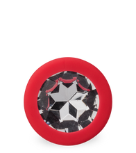 Laden Sie das Bild in den Galerie-Viewer, Silikon-Analschmuck mit Schmuckstein – 4 Farben