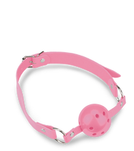 Laden Sie das Bild in den Galerie-Viewer, SM-Ballknebel mit Luftlöchern