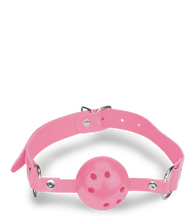 Laden Sie das Bild in den Galerie-Viewer, SM-Ballknebel mit Luftlöchern