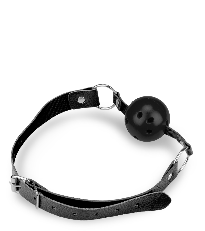 SM-Ballknebel mit Luftlöchern