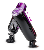 Stoßmasturbator mit Rotationsfunktion Trainer