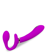 Laden Sie das Bild in den Galerie-Viewer, Strapless Strapon mit Vibration und Estim Authority