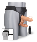 Strapon mit 2 Dildos und Vibration