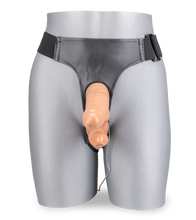 Laden Sie das Bild in den Galerie-Viewer, Strapon mit 2 Dildos und Vibration