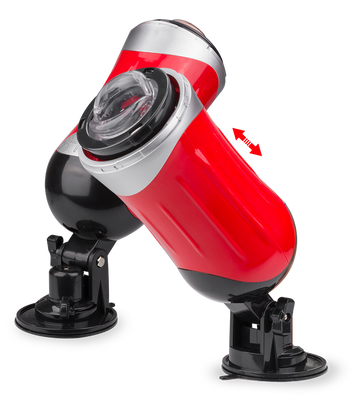 Teleskop-Masturbator mit Stoßfunktion