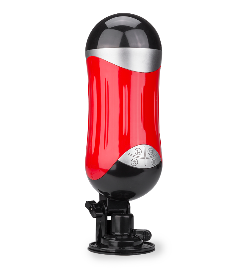 Teleskop-Masturbator mit Stoßfunktion