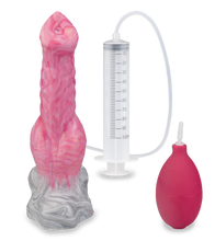 Laden Sie das Bild in den Galerie-Viewer, Tier-Spritzdildo mit Saugnapf Wolf