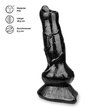 Laden Sie das Bild in den Galerie-Viewer, Tierdildo aus PVC Wolf