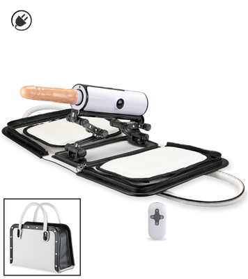 Tragbare Sexmaschine mit Fernbedienung