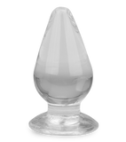 Transparenter Buttplug mit Saugfuß Softy