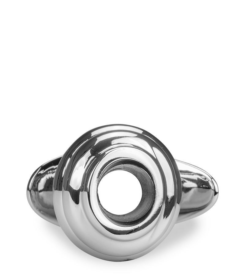 Tunnel-Plug aus Edelstahl Hollow