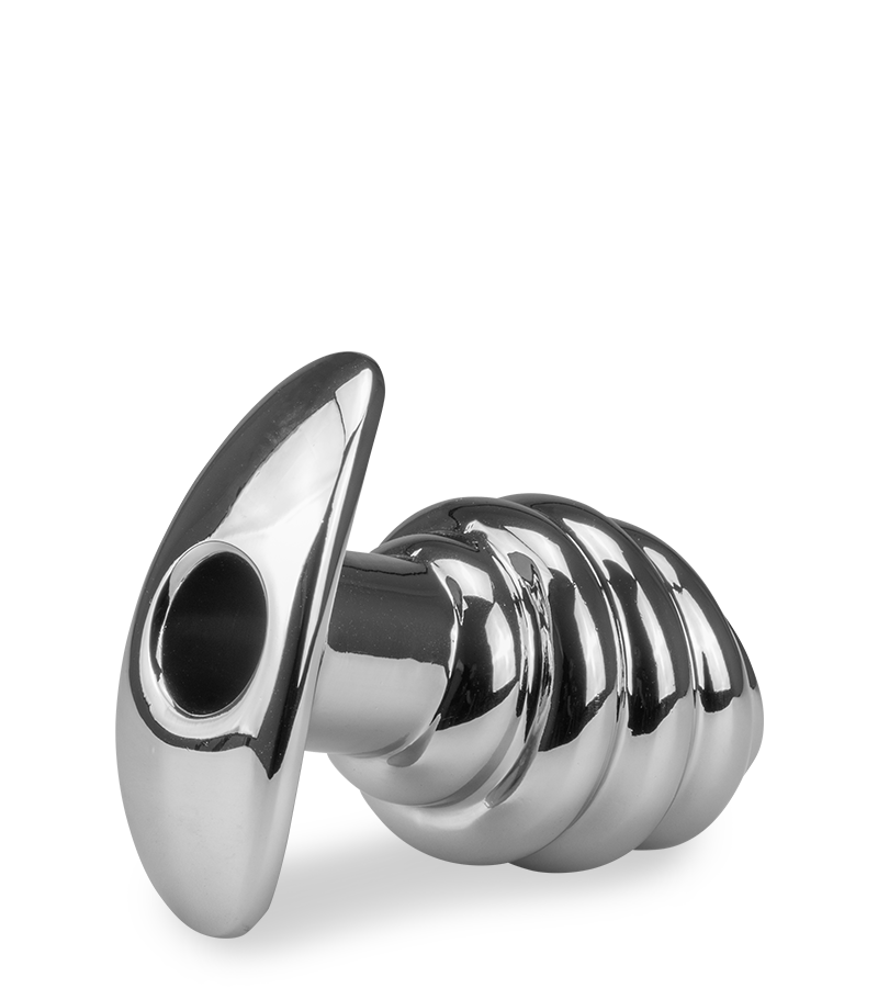 Tunnel-Plug aus Edelstahl Hollow