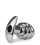 Tunnel-Plug aus Edelstahl Hollow