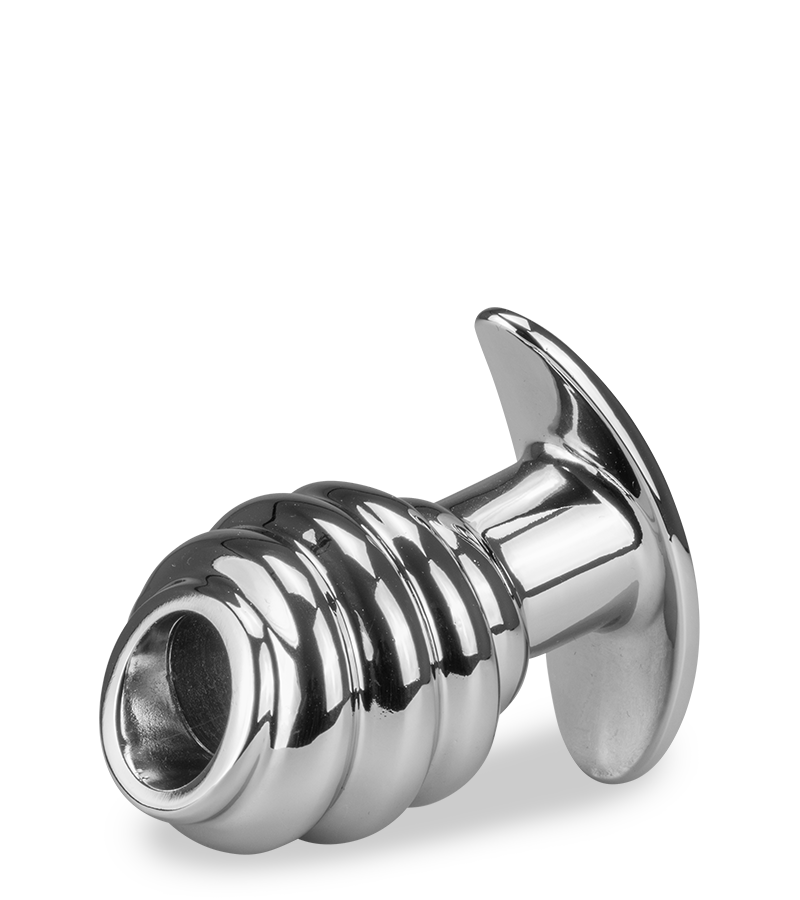 Tunnel-Plug aus Edelstahl Hollow