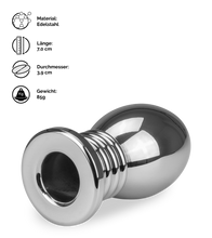 Laden Sie das Bild in den Galerie-Viewer, Tunnel-Plug aus Stahl Hallway