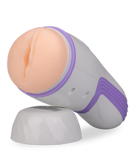 Laden Sie das Bild in den Galerie-Viewer, Vagina-Stoßmasturbator mit Super-Sucker-Airbag