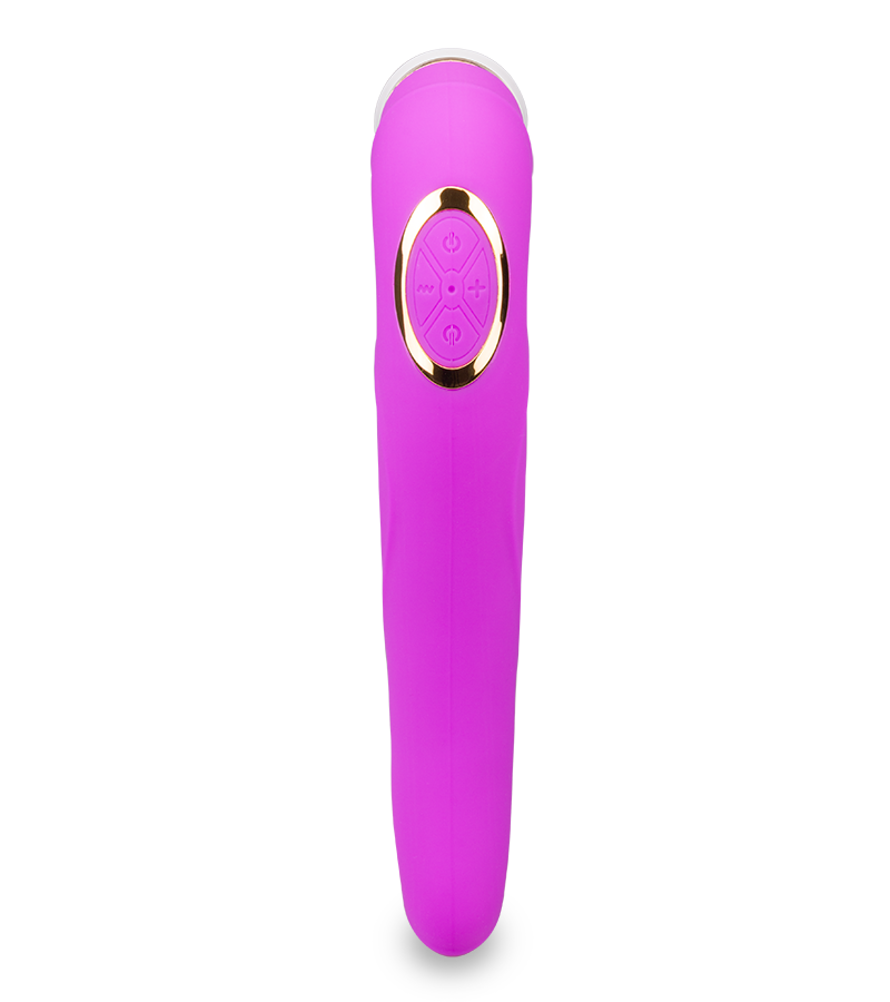 Vaginapumpe mit Zunge und Vibrator Destiny