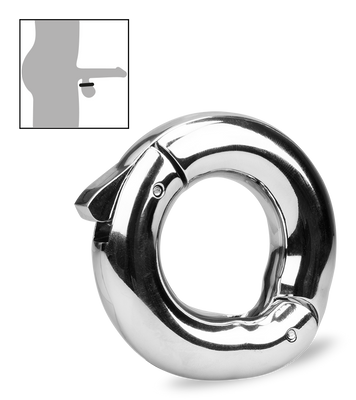 Verstellbarer Cockring aus Edelstahl Havy