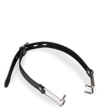 Laden Sie das Bild in den Galerie-Viewer, Verstellbarer Mundspreizer aus Kunstleder und Metall