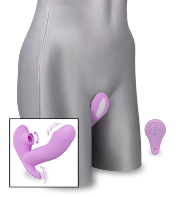 Vibrating Panty mit Dreifachstimulation und Heizfunktion July