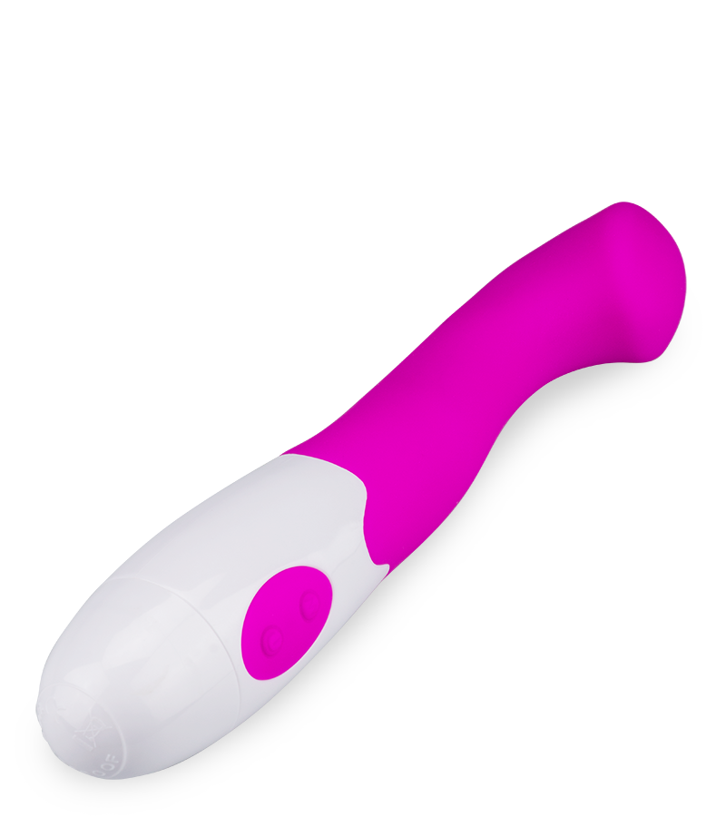 Vibrator mit gebogener Spitze 30 Vibrationsstufen