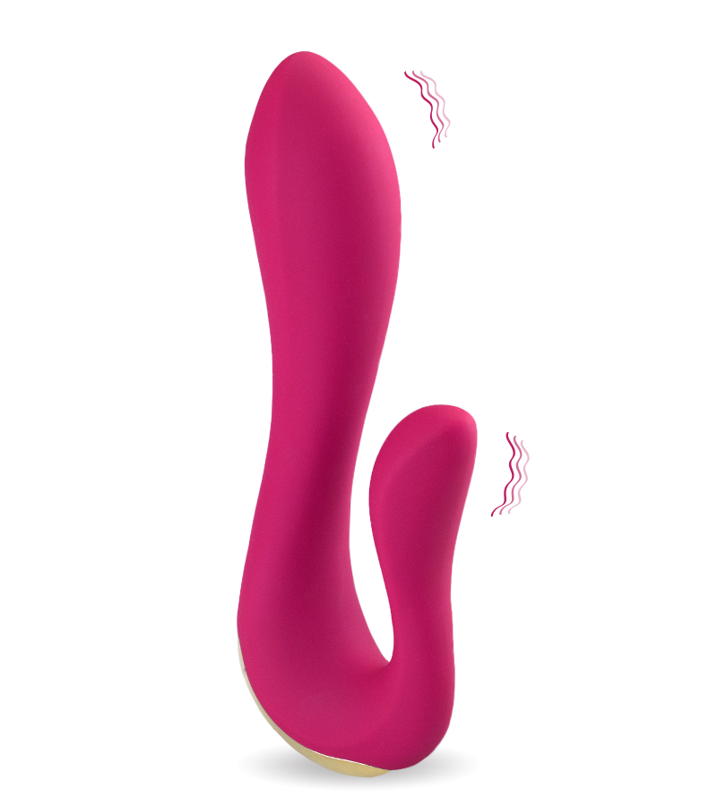 Vibrator mit Klitorisstimulation 10 Stufen
