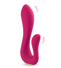 Laden Sie das Bild in den Galerie-Viewer, Vibrator mit Klitorisstimulation 10 Stufen