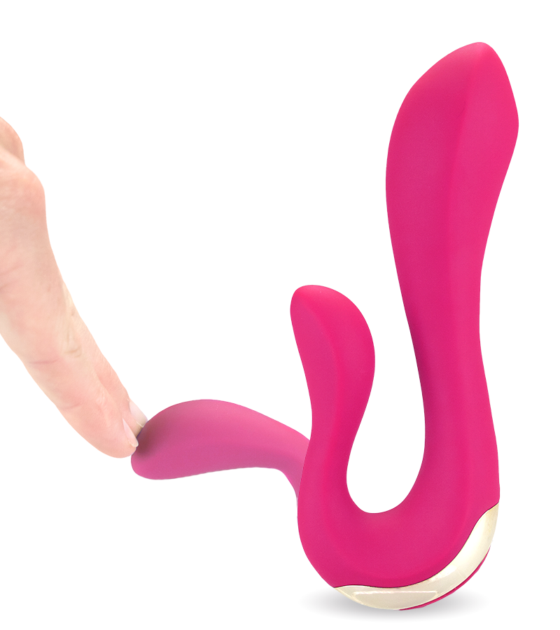 Vibrator mit Klitorisstimulation 10 Stufen