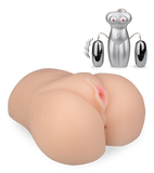 Vibrierende Kunstvagina mit Anus