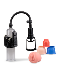 Laden Sie das Bild in den Galerie-Viewer, Vibrierende Penispumpe