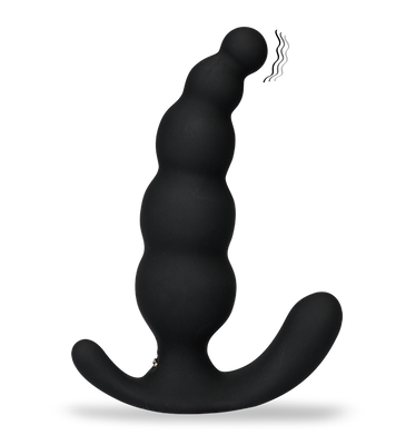 Vibrierender Analstöpsel mit 5 Kugeln Dipper