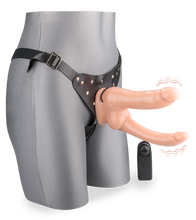 Laden Sie das Bild in den Galerie-Viewer, Vibrierender Doppel-Strap-On