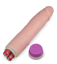 Laden Sie das Bild in den Galerie-Viewer, Vibrierender Naturdildo mit Aderung