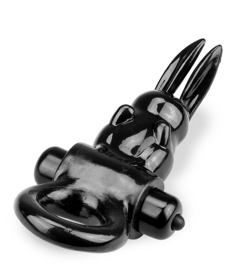 Vibro-Cockring mit 10 Modi Bunny